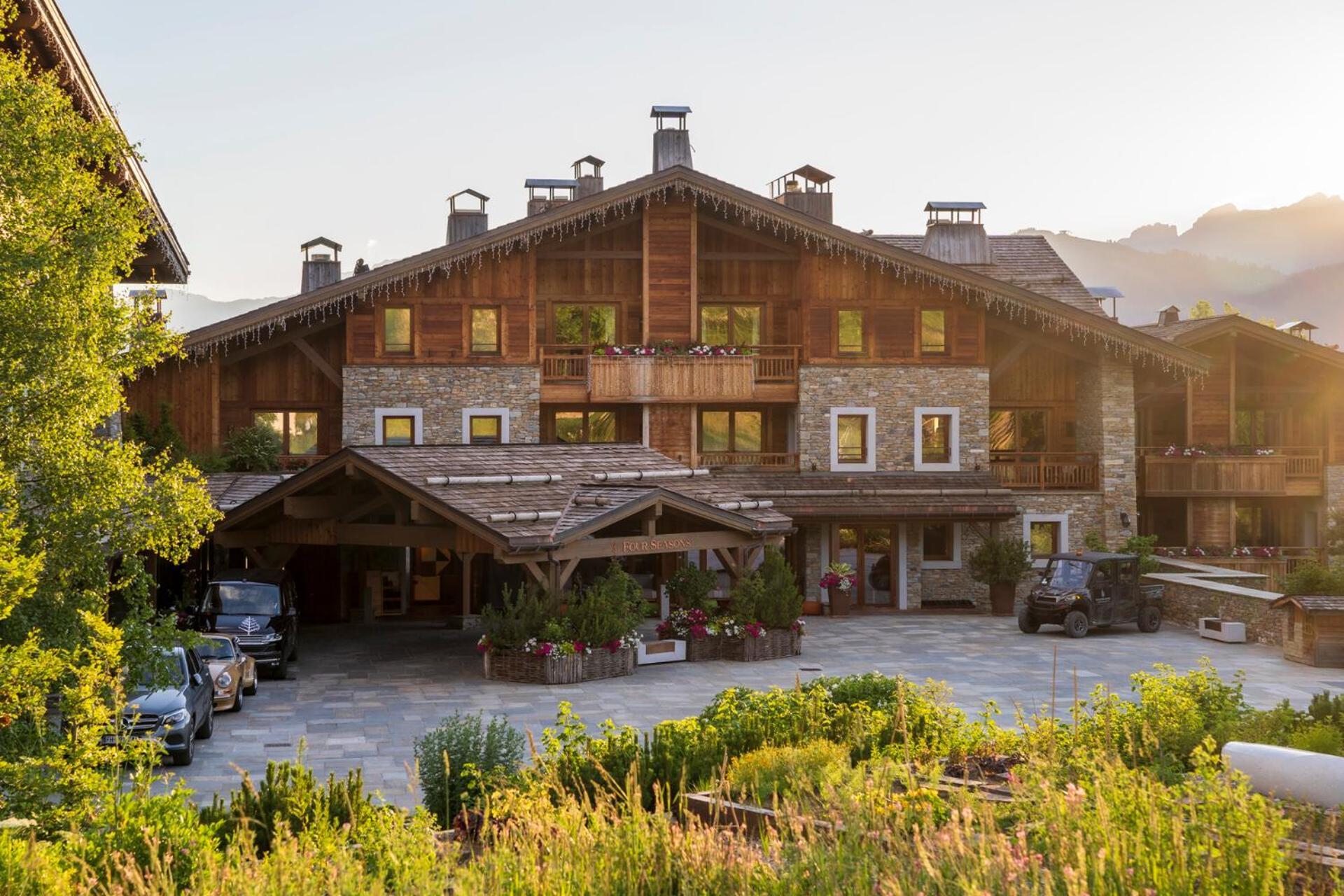 Four Seasons Hotel Megève Exterior foto